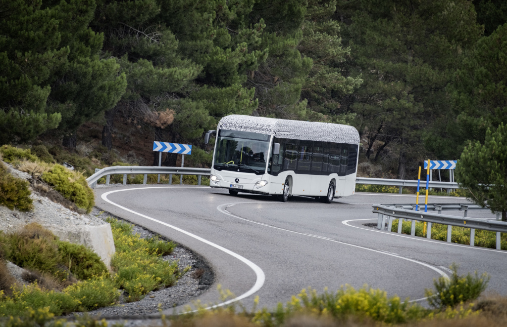 mercedes citaro electric bus