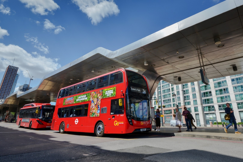 alexander dennis hybrid bus go-ahead