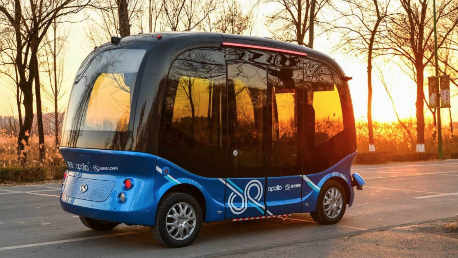 autonomous electric bus baidu