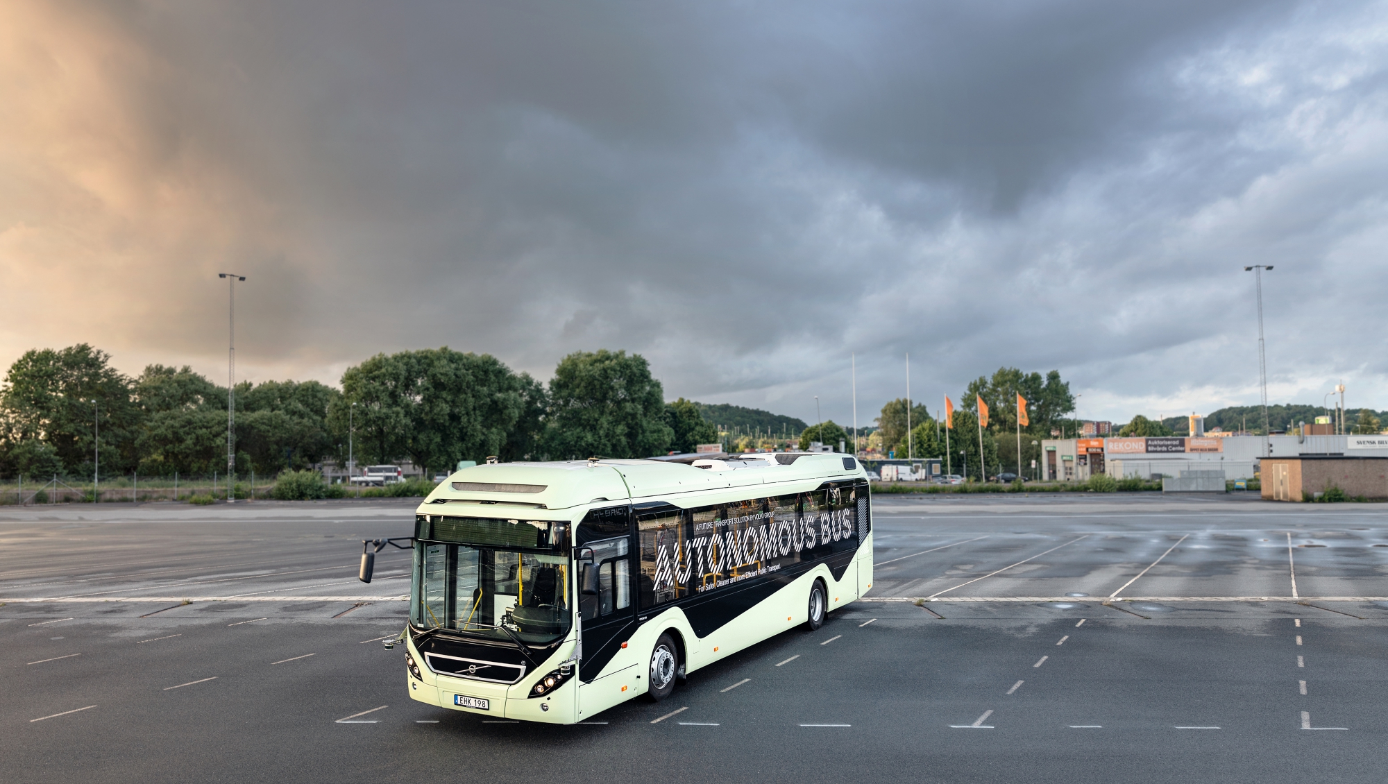 volvo buses autonomous bus