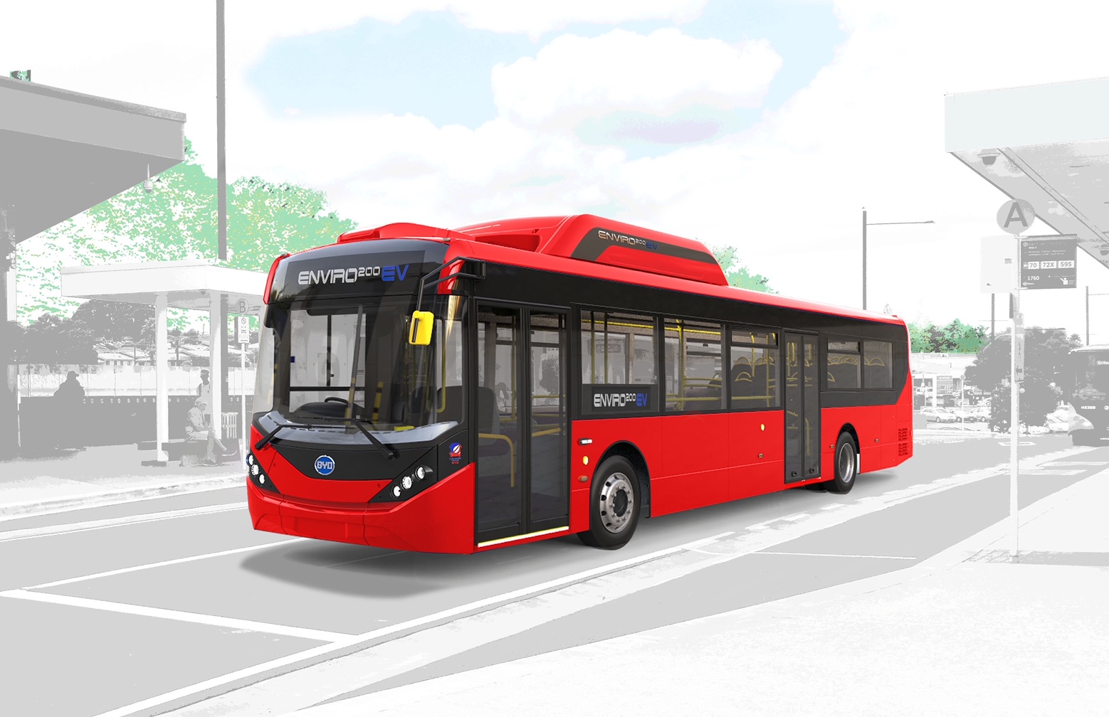 electric bus enviro200ev