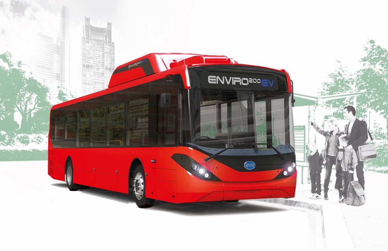 electric bus enviro200ev