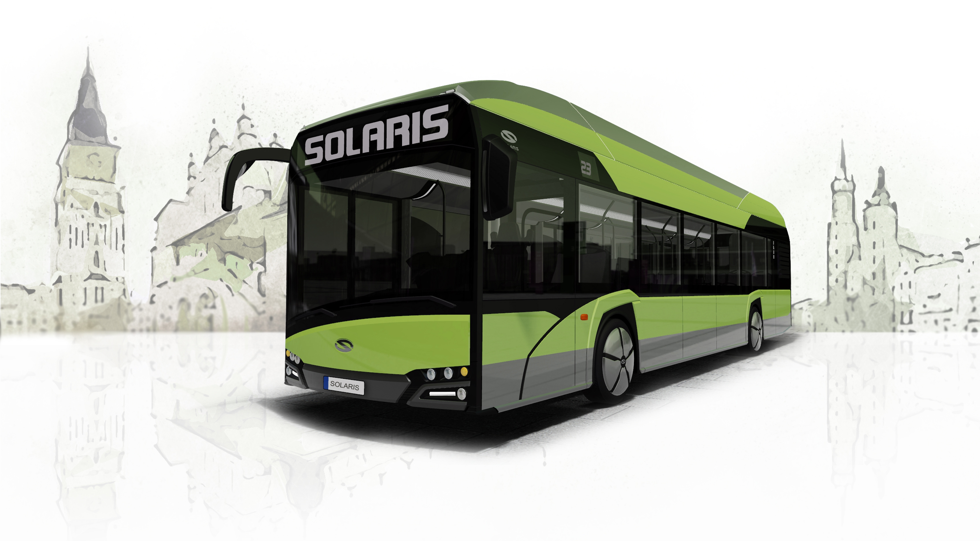 urbino 12 fuel cell hydrogen bus