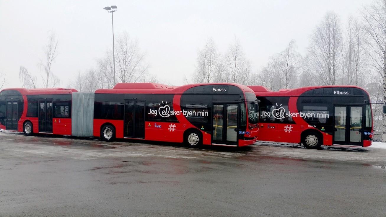 electric bus byd oslo