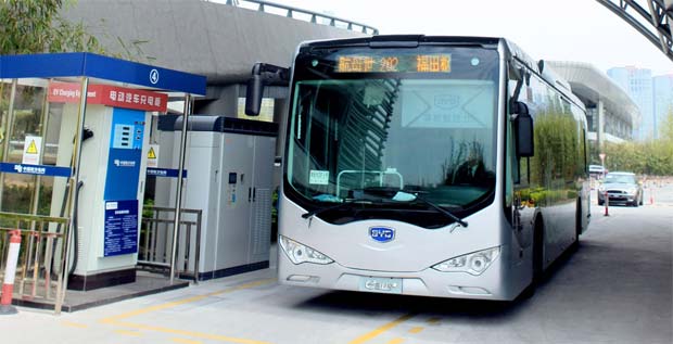 byd electric bus