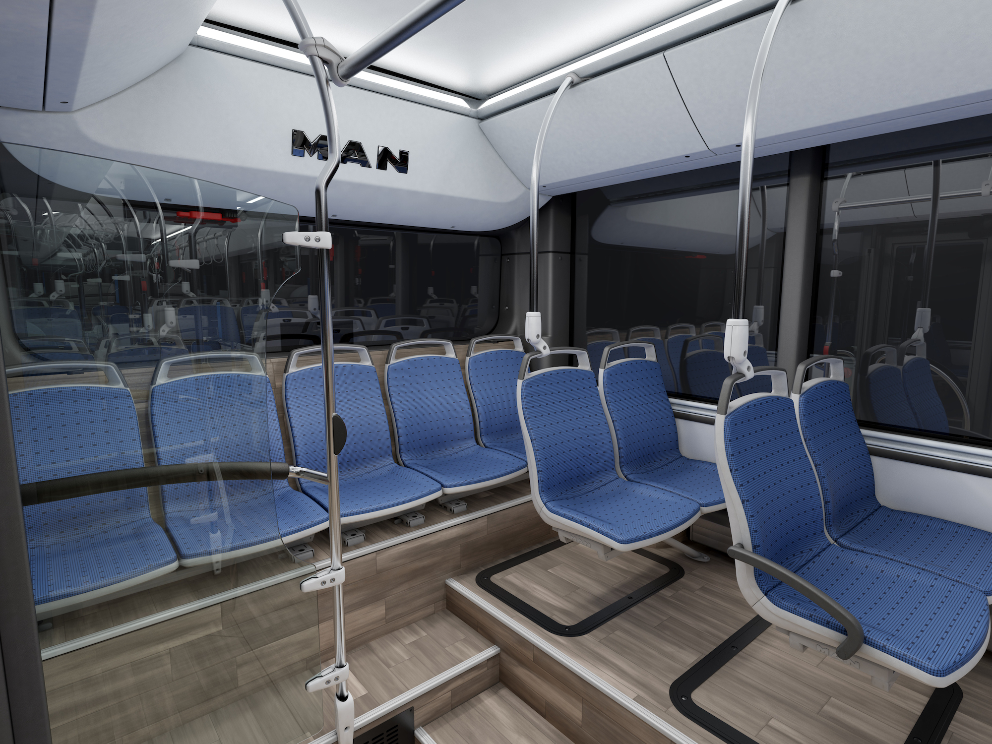 man electric bus launch