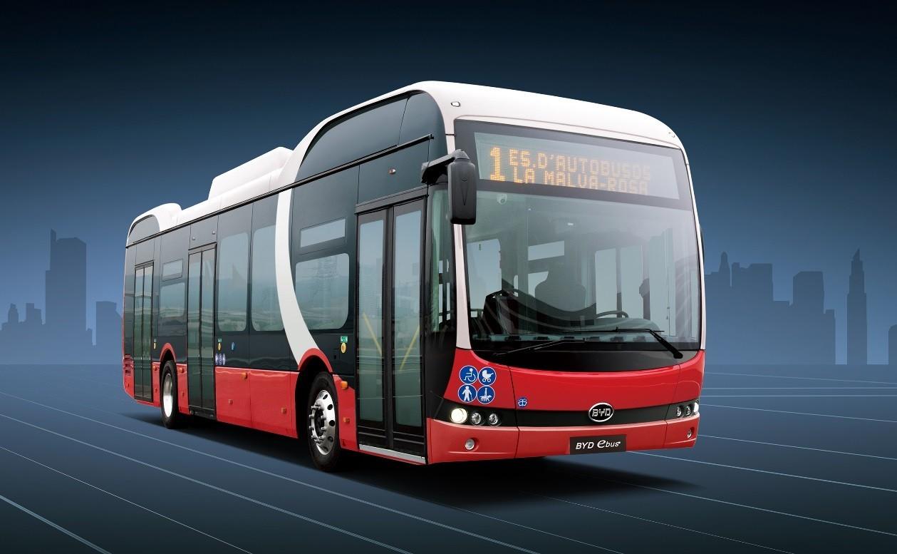 byd electric buses