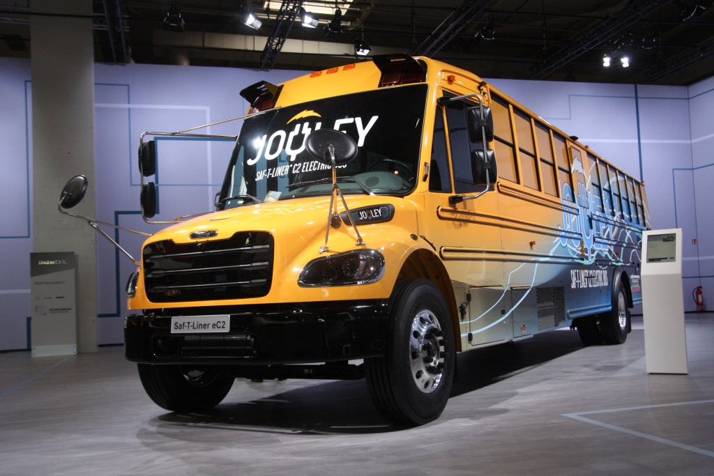 iaa 2018 electric shool bus