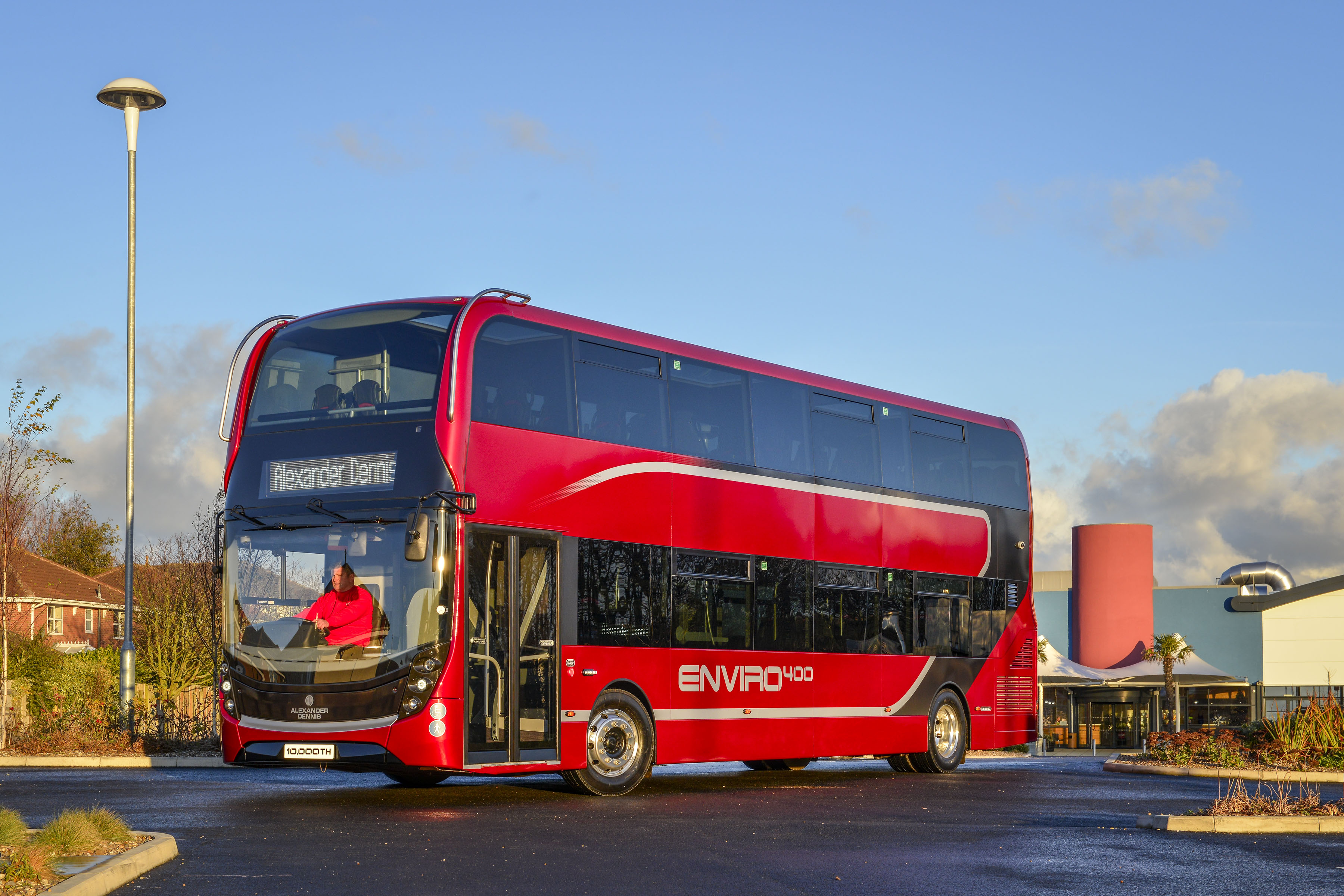 double decker electric bus stagecoach alexander dennis byd