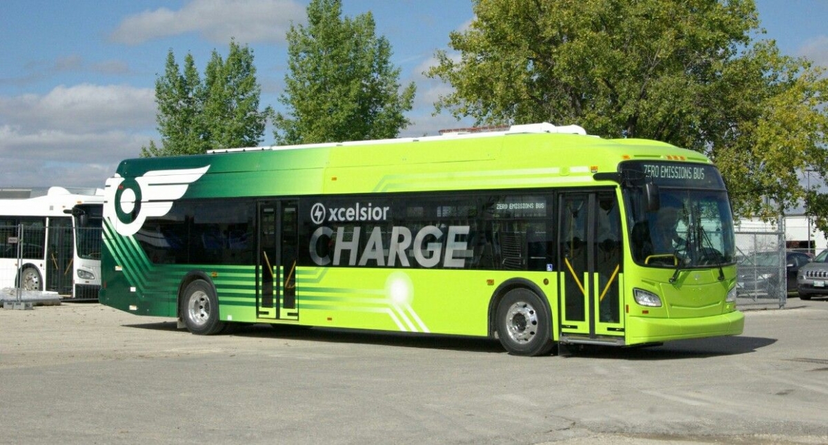 Canada's largest battery electric bus contract goes to New Flyer