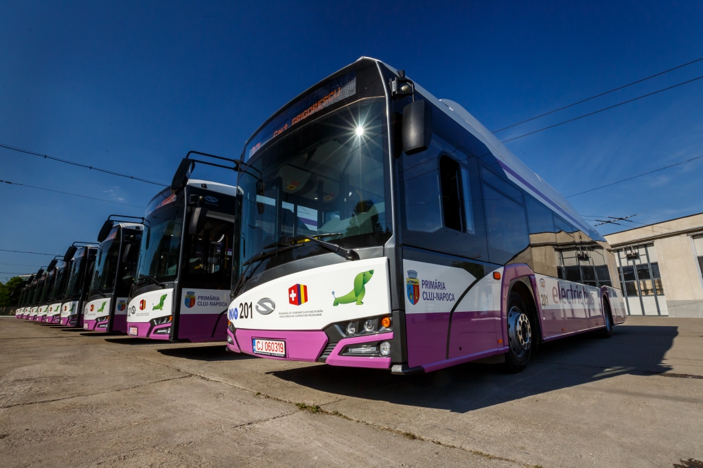 solaris urbino electric bus romania