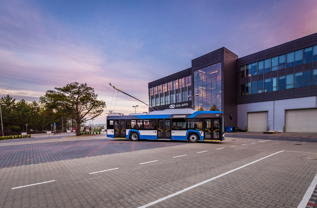 solaris trollino trolleybus