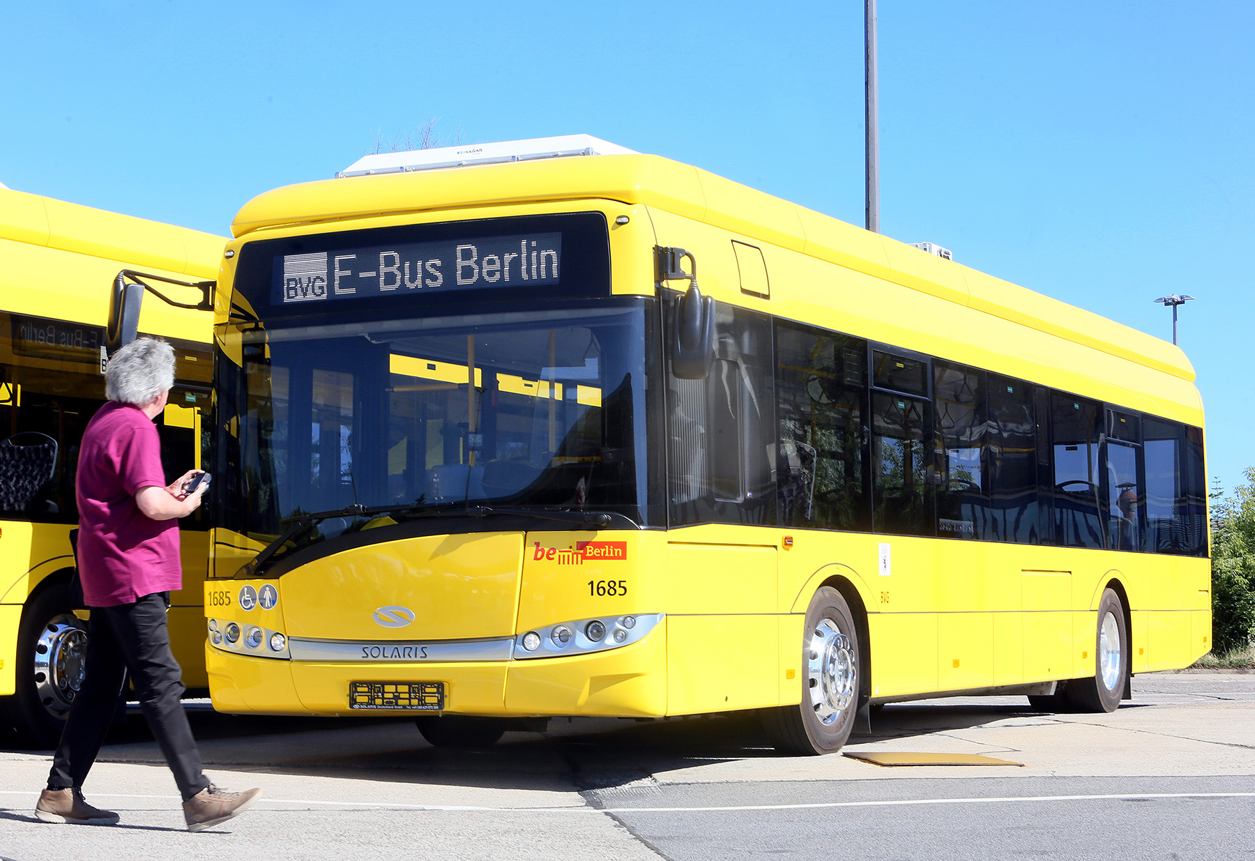 electric bus bvg berlin