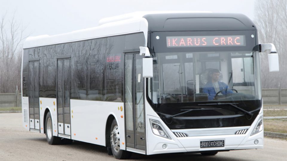 Two Ikarus 120e electric buses for Kaposvár (magyarbusz.info