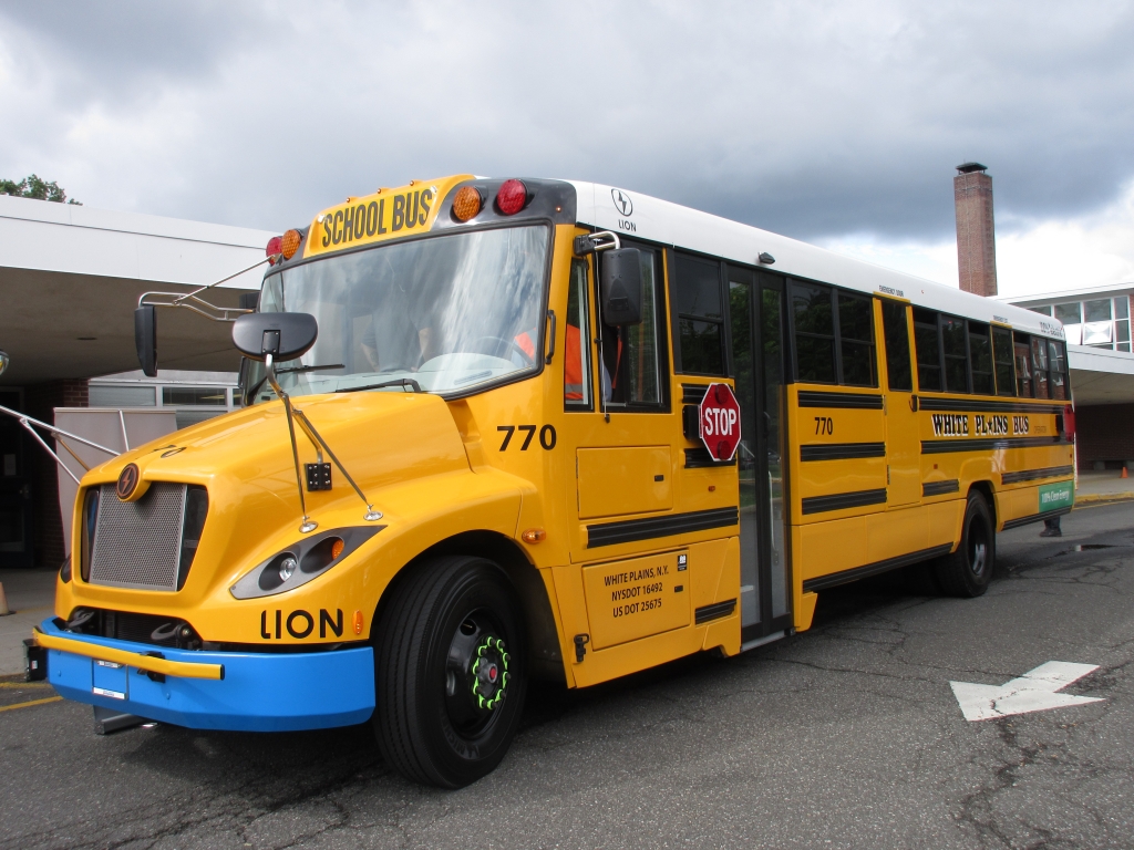 electric school bus new york