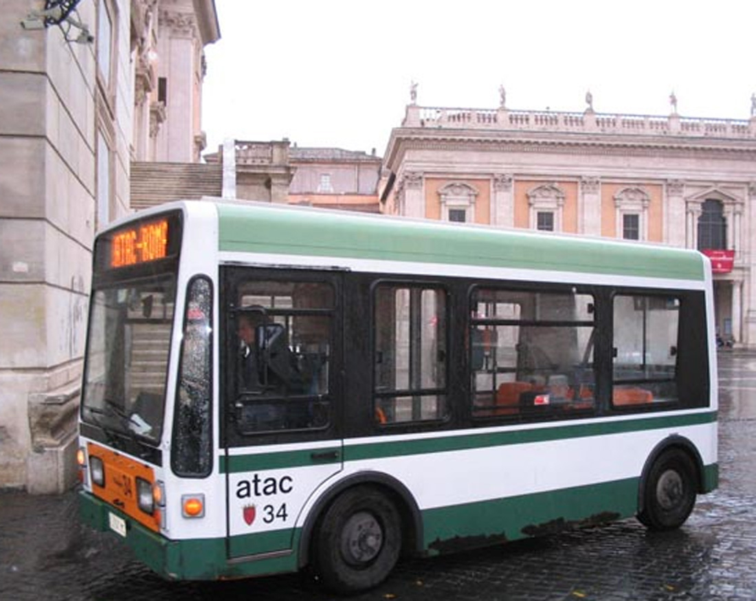 electric bus rome atac gulliver