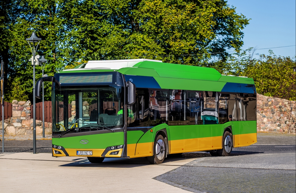 electric bus solaris urbino poznan