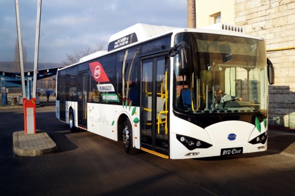 electric bus byd Hungary