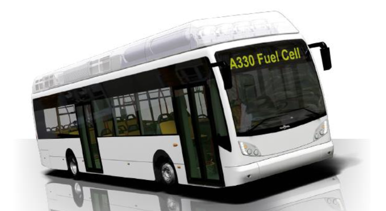 Van Hool cell hydrogen bus van hool fuel cell hydrogen bus