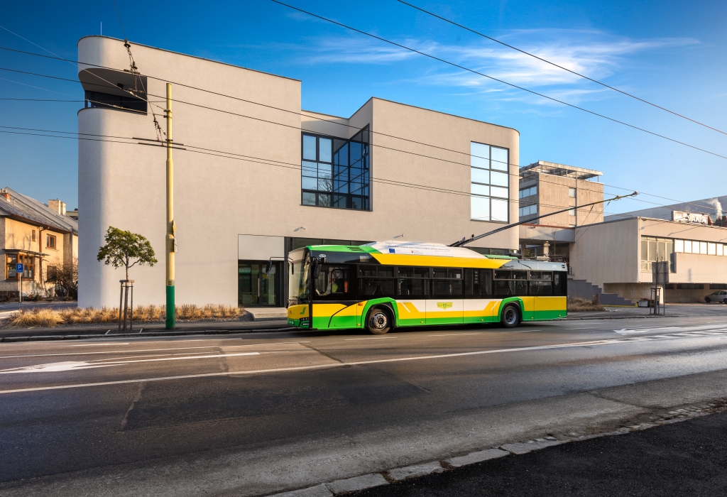 Solaris French trolleybus