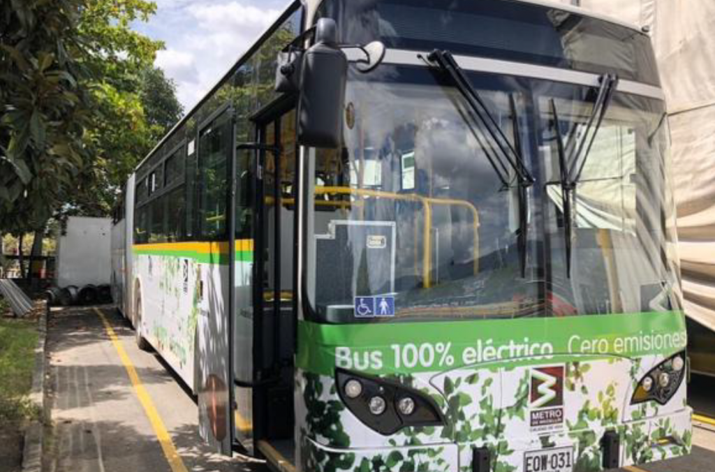 Medellin zero emission BYD buses Medellin zero emission BYD buses