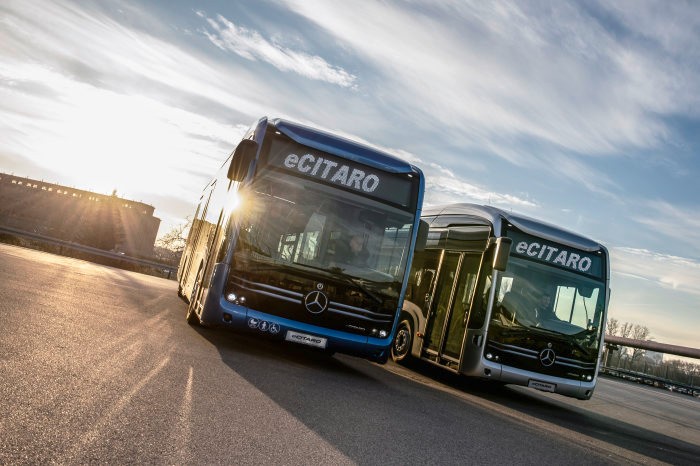 ecitaro mercedes electric bus