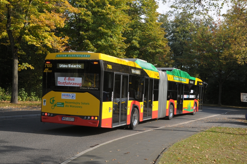 solaris urbino electric bus