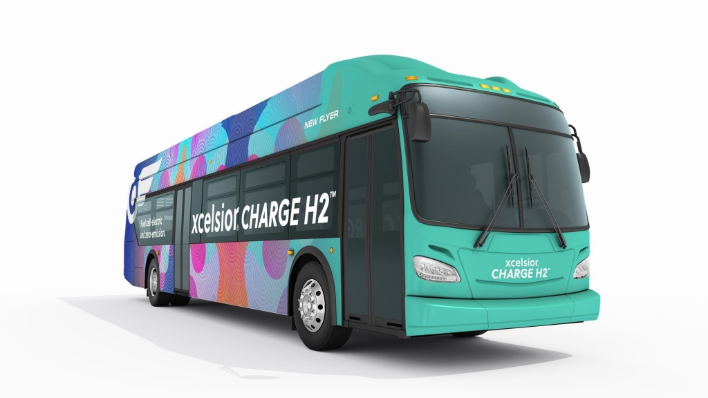 new flyer fuel cell bus