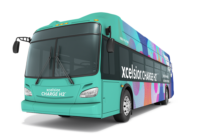 new flyer fuel cell bus