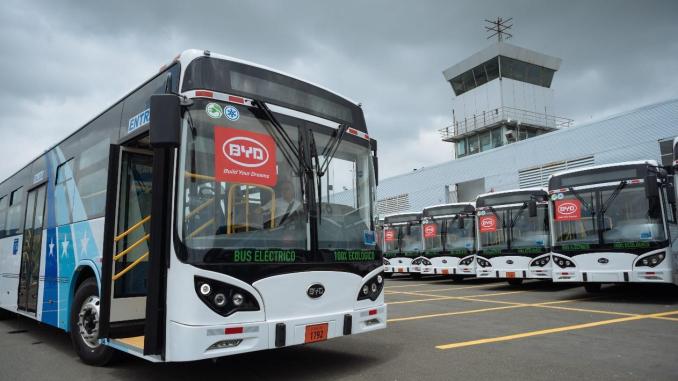 byd electric bus