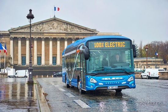 RATP electric bus RATP electric bus