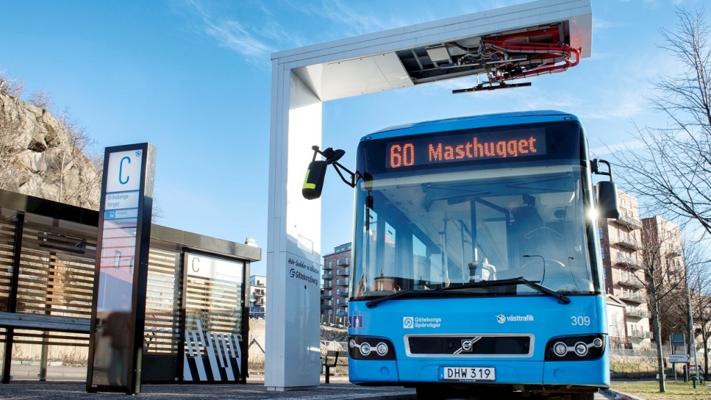 electric bus abb volvo