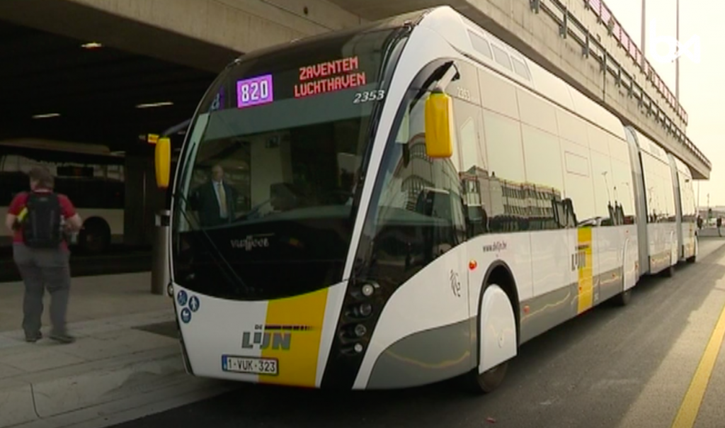 Van Hool hybrid trambuses