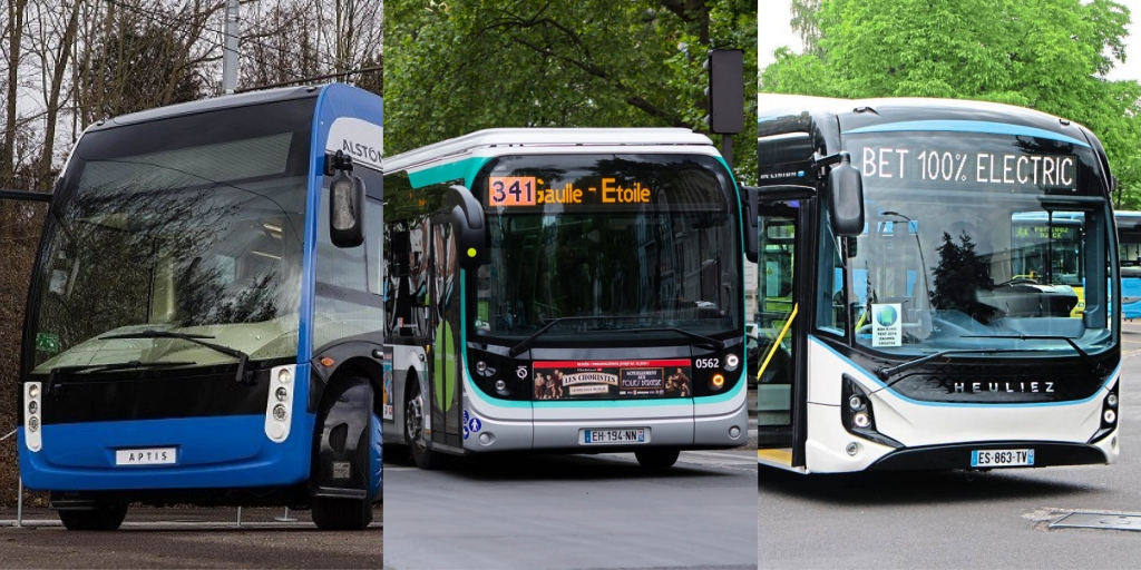 electric bus ratp paris