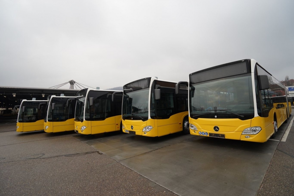 Electric buses in Italy