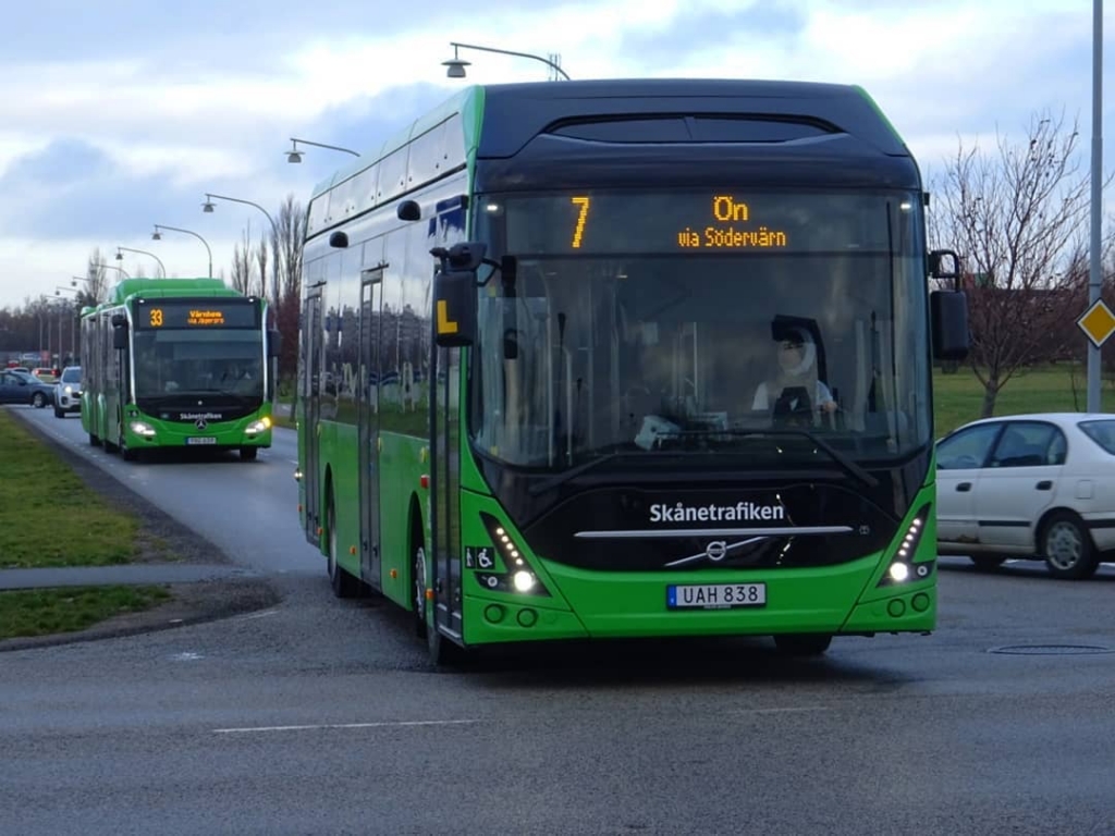 Piteå nobina electric bus