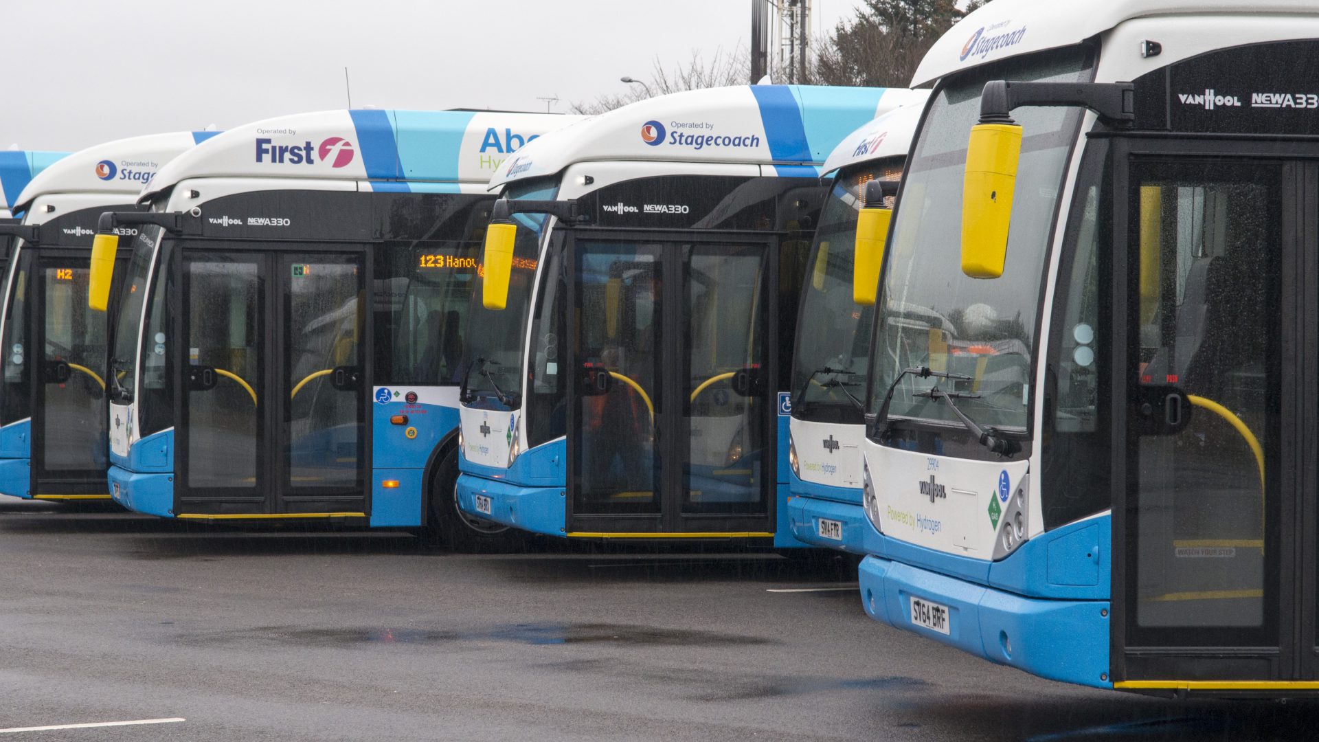 ballard hydrogen bus fleet