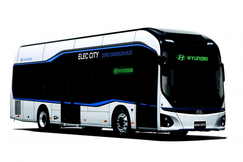 hyundai zero emission bus