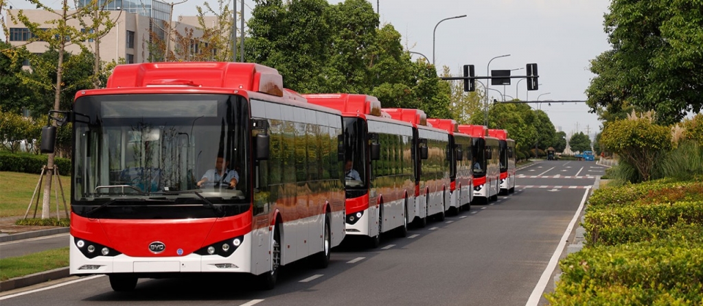 byd electric bus