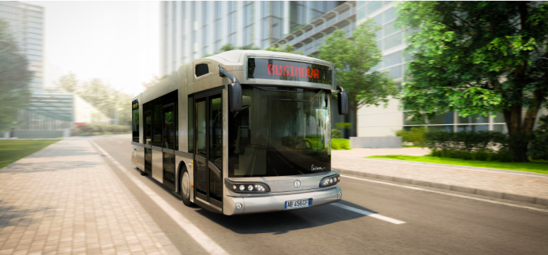 safra businova hydrogen bus