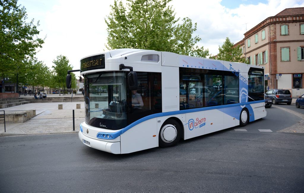 safra businova hydrogen bus