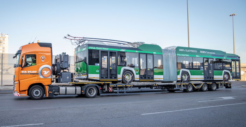 trolleybuses atm milano