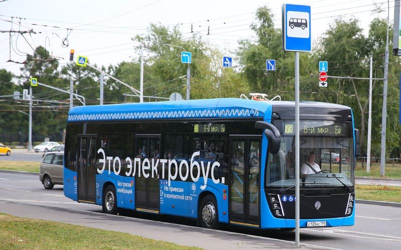kamaz electric bus