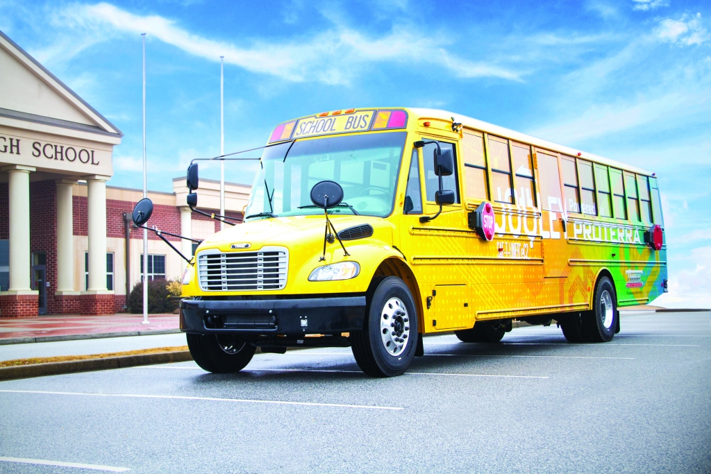 jouley electric school bus