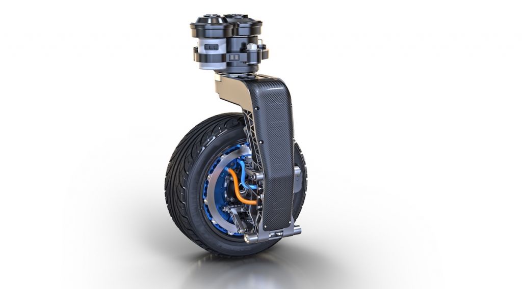 Protean Electric Motor Steering And Suspension In A Single Module