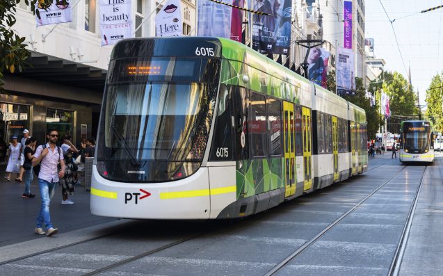 melbourne tram solar energy