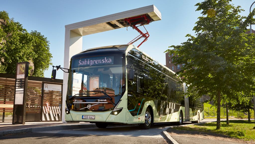 volvo electric bus