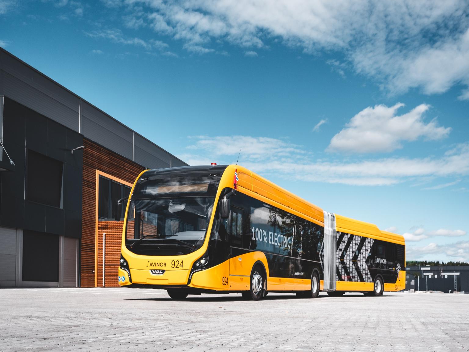 electric buses oslo airport