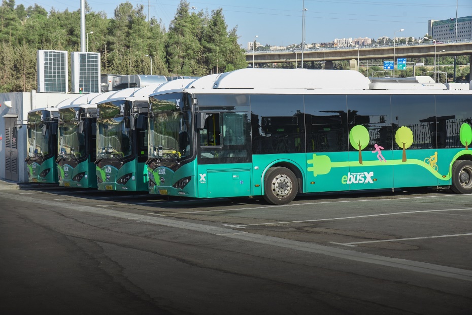 byd electric bus egged jerusalem