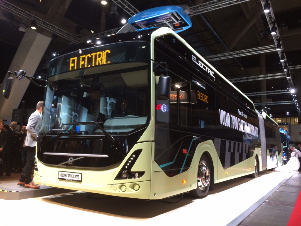 volvo 7900 electric articulated bus